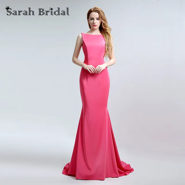 Coral Mermaid Evening Dresses