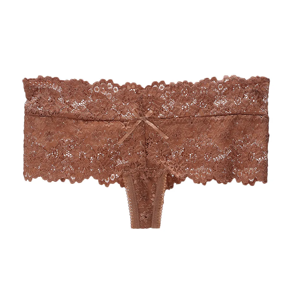 Sexy Lace Panties Women Fashion Cozy Lingerie Tempting Pretty Briefs High Quality Cotton Low Waist Cute Women Underwear