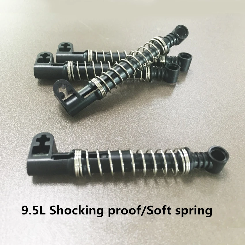 4-8pcs/Lot Decool high-tech 9.5L Shock Absorber Arm (soft spring) Compatible 2909c03 MOC Car Building Blocks Bricks Toys Parts | Игрушки и