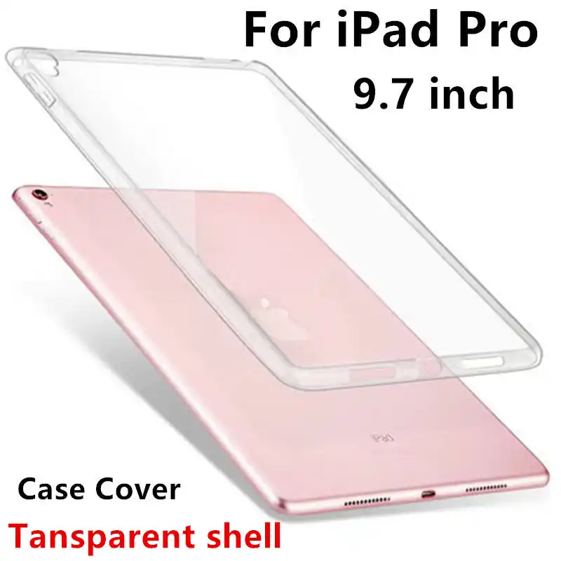 Case Tpu用のapple Ipad Pro 9 7保護スマートカバープロテクター革用ipad Pro9 7 Puタブレット9 7 透明シェルスリーブ For Ipad Smart Covercase For Ipad Aliexpress