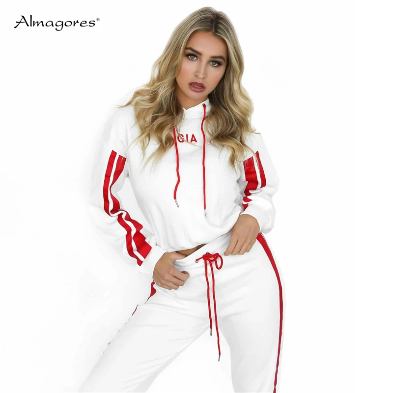 Almagores ансамбль роковой мода костюм Повседневное из двух частей Для женщин