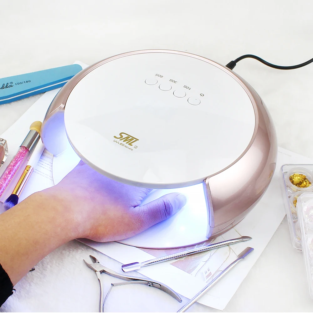

Lamp For Nails And Gel Polish Lamp Nail Dryer LED Automatic Sensing Polishing Nail Phototherapy Machine Fast Curing Gel Varnish