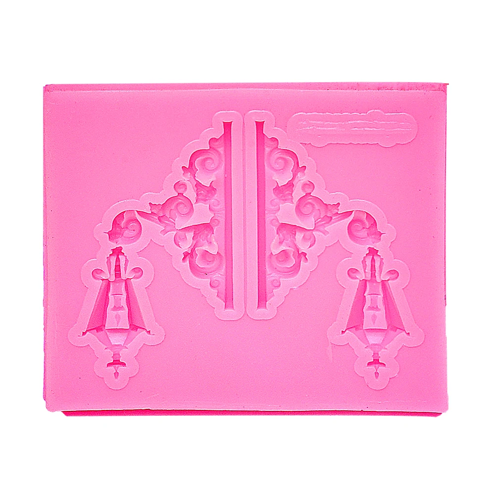Floral Scroll Fondant Silicone Mold Cake Decorating Tools Confeitaria Chocolate Biscuit Cookie Sugarcraft | Дом и сад