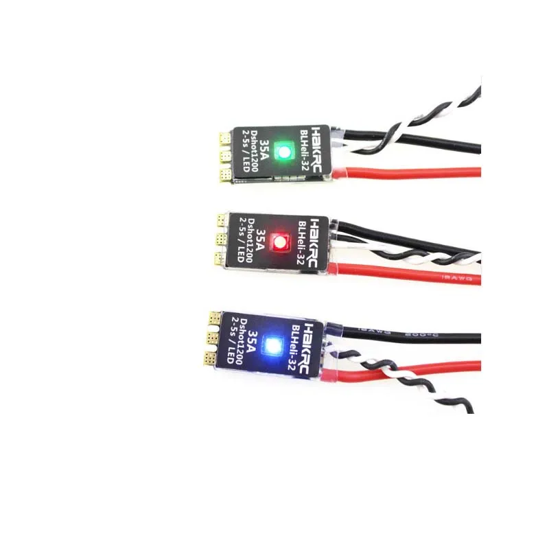 Hakrc 35A Brushless Esc Blheli_32 Bit 35A 2-5S Regolatore Di Velocità Elettronico Supporto Led Integrato Dshot150/300/600/1200 Per Fpv