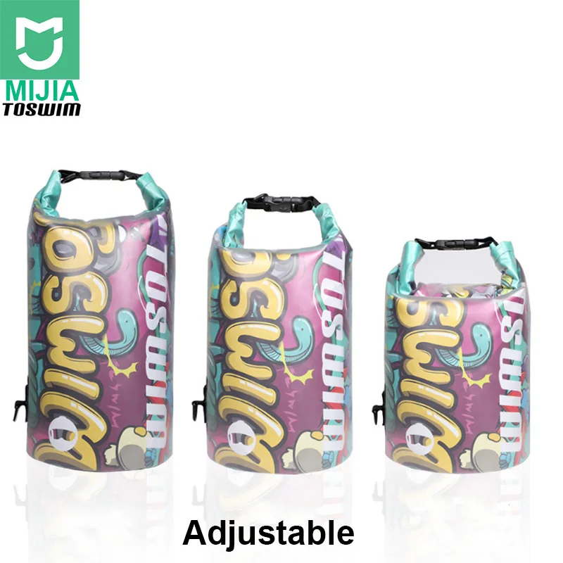

Xiaomi Mijia 15L Outdoor Waterproof Dry Bags Pack Sack Storage Bag for Man Women Swimming Rafting Kayak with Fashion Color