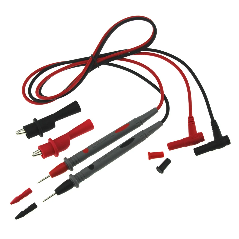 

10A Multimeter Probe Test Leads Wire Cable Plug To Test Hook With Alligator Clips For Digital Multi Meter Tester Equipment