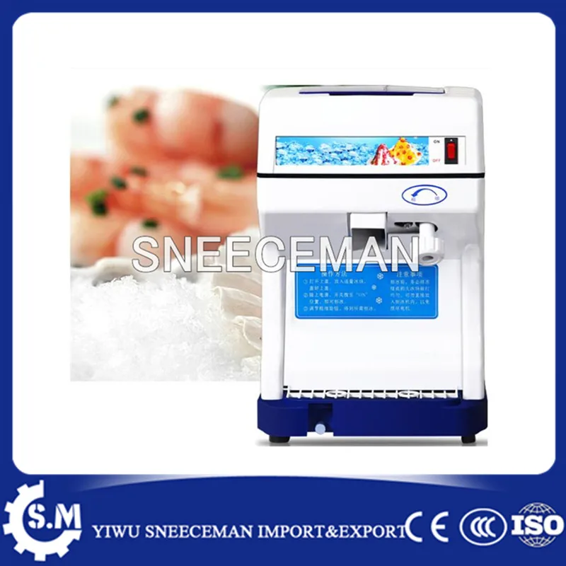 

Large capacity industrial portable ice crusher