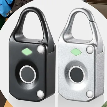 

Fingerprint Padlock Electronic Intelligent Padlock Non-password Lock Household Storage Cabinet Anti-theft Fingerprint Lock