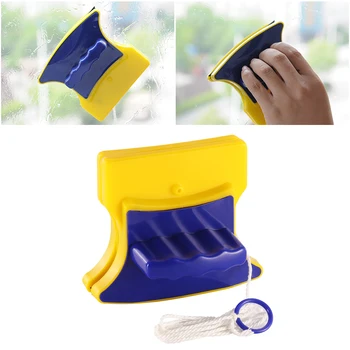 

Durable home Cleaning Window Magnetic Glass Brushes Tools Surface Cleaner Wiper Double sided glass cleaner for outside inside