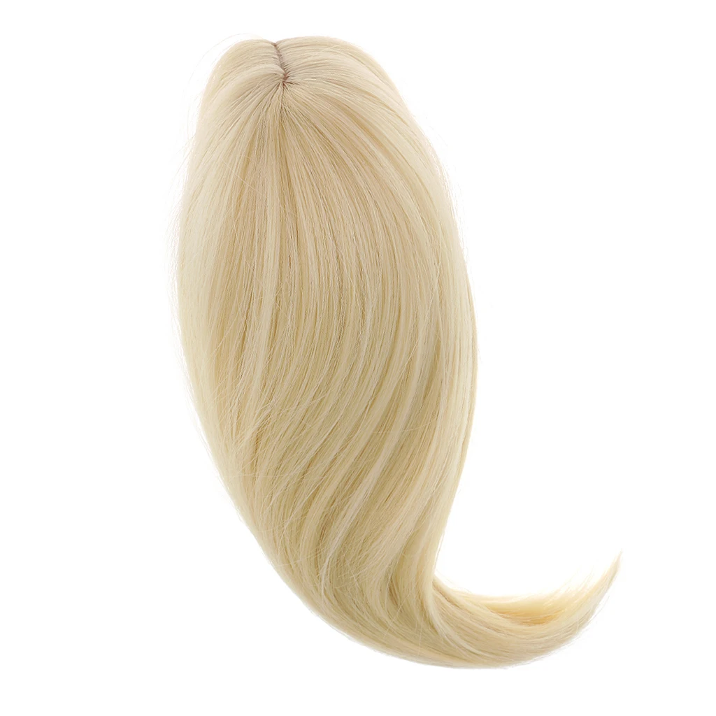 6 Colors DIY Hair  28cm Hair Doll Wig for 18'' American Dolls Accessories Handmade Making Wig For Baby Dolls Yellow Brown