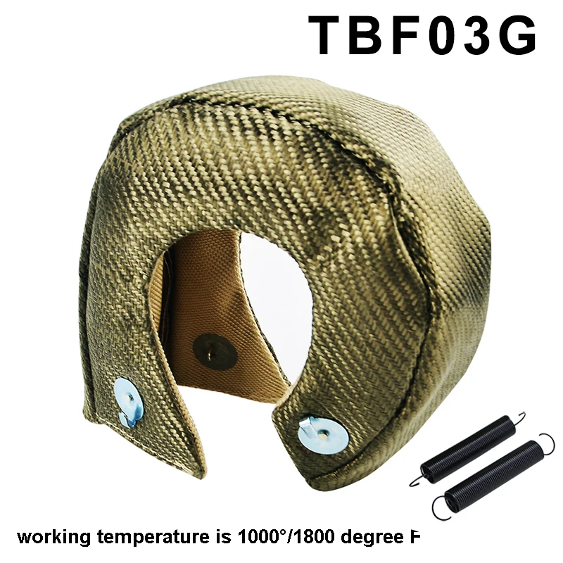 Hypertune Полный титан T3 турбо одеяло Турбо тепловой щит подходит: t2 t25 t28 gt28 gt30 gt35 и большинство t3 турбо 1303-2 T/TBF03 - Цвет: TBF03G