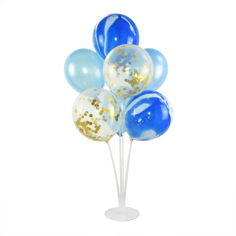 Подставка для воздушных шаров держатель для шарика Колонка база детский душ прозрачный пластик шариковая палочка День Рождения Вечеринка свадебные украшения принадлежности