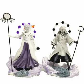 

Naruto Action Figure Toys Uchiha Obito Madara Rikudousennin Modo Nartuo Shippuden Anime Figurine Madara Collectible Diorama