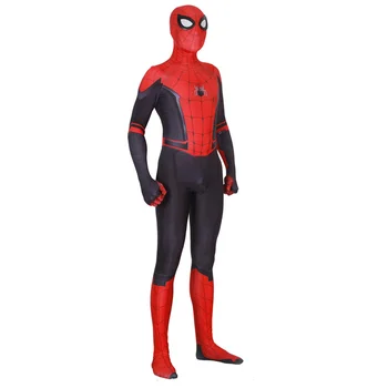 

Adult Kids Spider Man Far From Home Peter Parker Cosplay Costume Zentai Spiderman Superhero Bodysuit Suit Jumpsuits