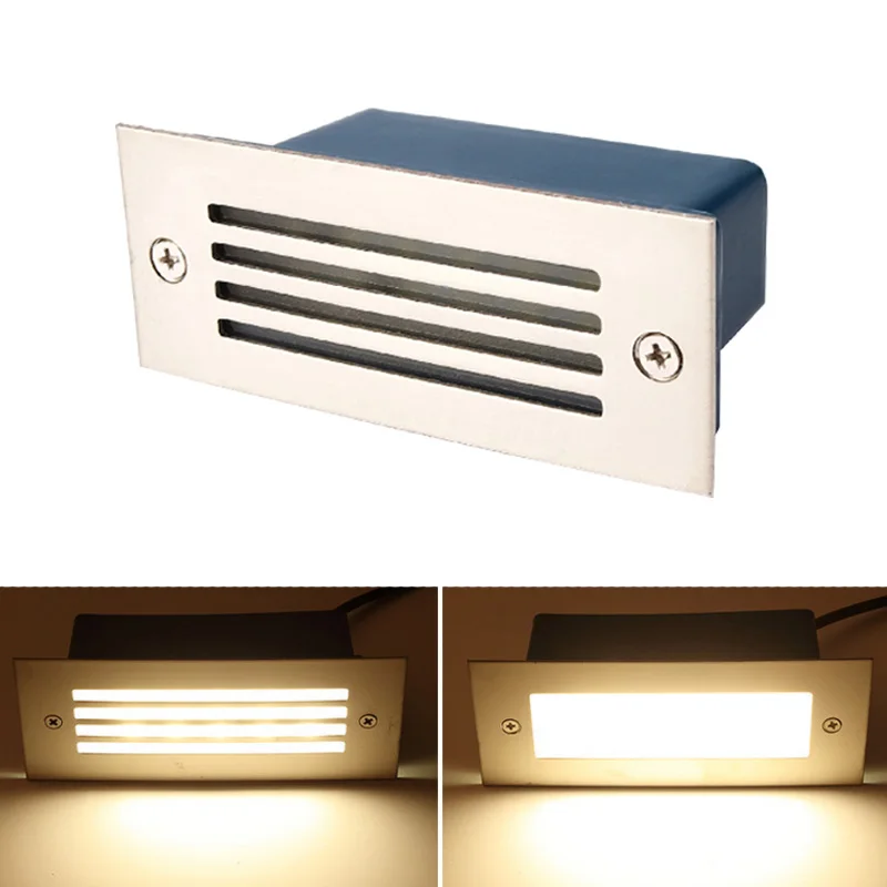 IP67 уличный Водонепроницаемый светодиодный подземный светильник 2 Вт 3 5 напольный