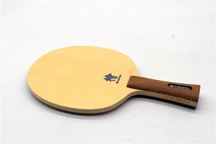 Оригинальный SANWEI H10 (1 Ply HINOKI) лезвие для настольного тенниса твердое Cypress Пинг Понг