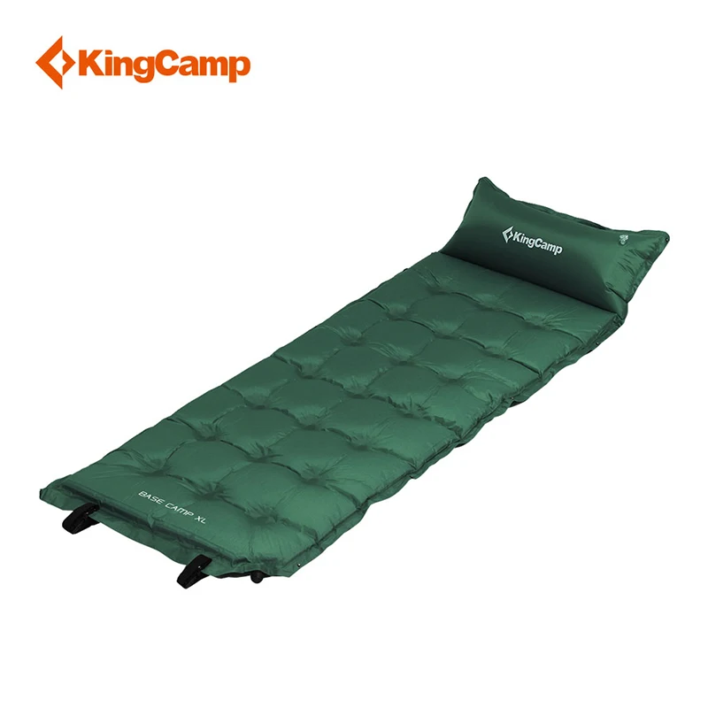 KingCamp Самонадувающийся коврик для кемпинга полиэфирное ПВХ покрытие