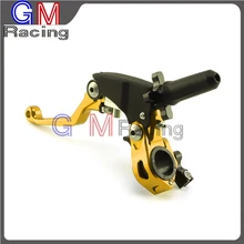 3 направления сгиба Регулируемая легкая laborsaving рычаг сцепления для SUZUKI RM85 RM125 RM250 RMZ250 RMZ450 DRZ400 DR250R Байк