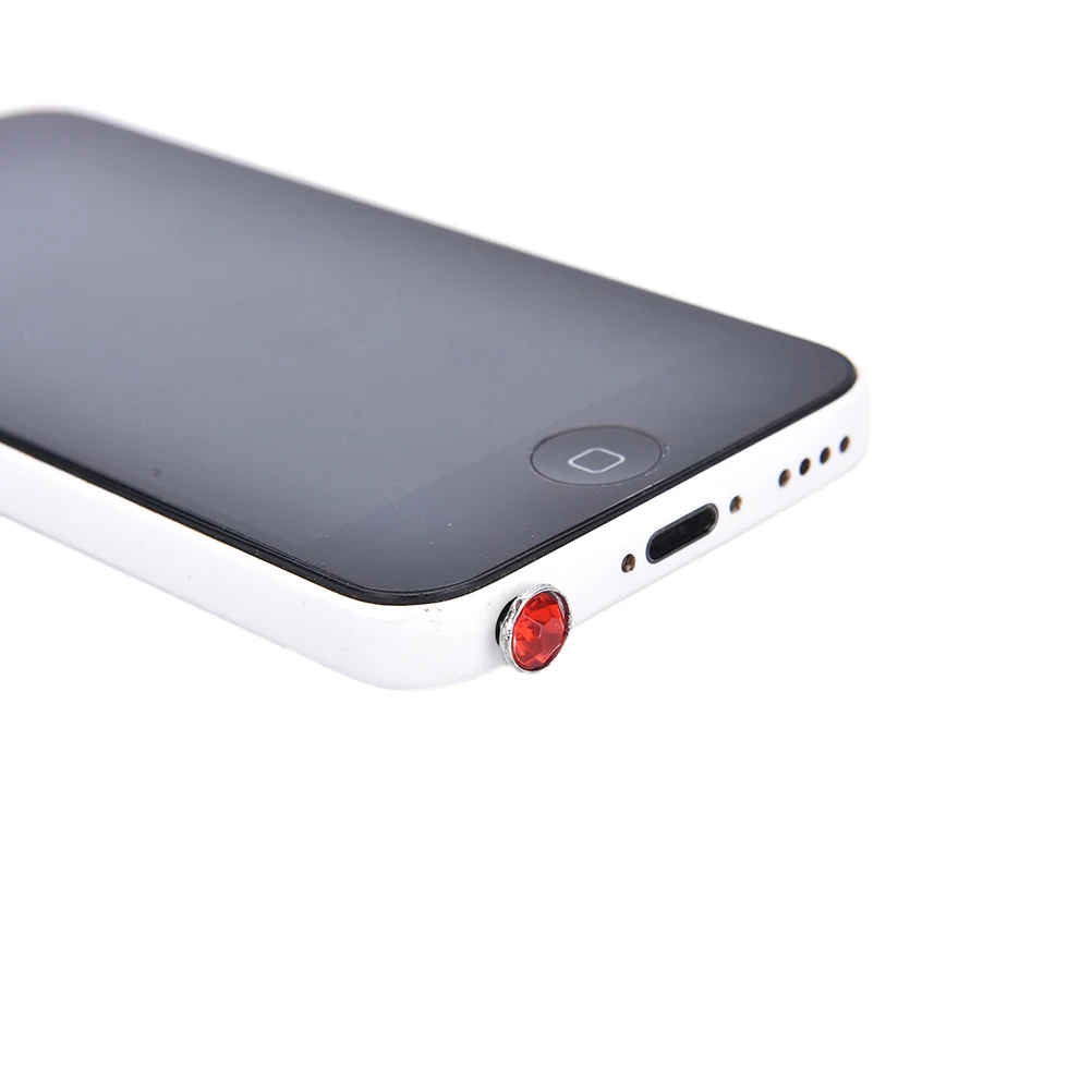 Универсальный 10 шт. 3,5 мм заглушка для входа наушников мобильного телефона штекер для iPhone 6 5s samsung htc sony разъем для наушников Пробка Bling Diamond Dust Plug