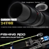 High Strength Fishing Rods 24 Ton Carbon Fiber Lure Fishing Rod 1.8M/2.1M/2.4M 7-20g 4 Section Travel Rod Ultralight Casting Rod ► Photo 3/6