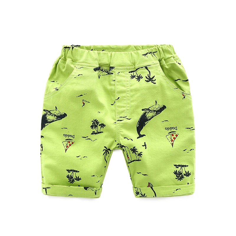 

2019 New Casual Shorts Boys Children Shorts Boys Beach Casual Pants Kids Clothing Fashion Cartoon Style Short Pants