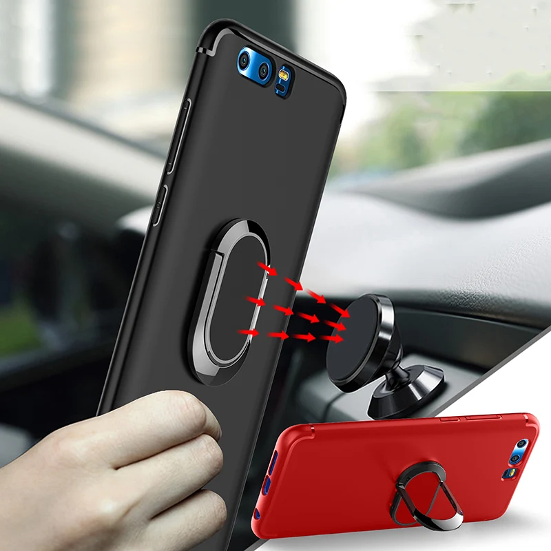 Magnetic Stand Ring Case For Huawei P30 P20 P10 Mate 20 9 10 Pro Honor 8 9 10 Car Holder Stand Magnetic Stand Phone Fundas photo
