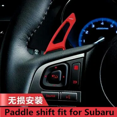 

New product aluminium alloy car into gear paddle shift fit for Subaru Legacy WRX STI Forester impreza XV Outback accessories