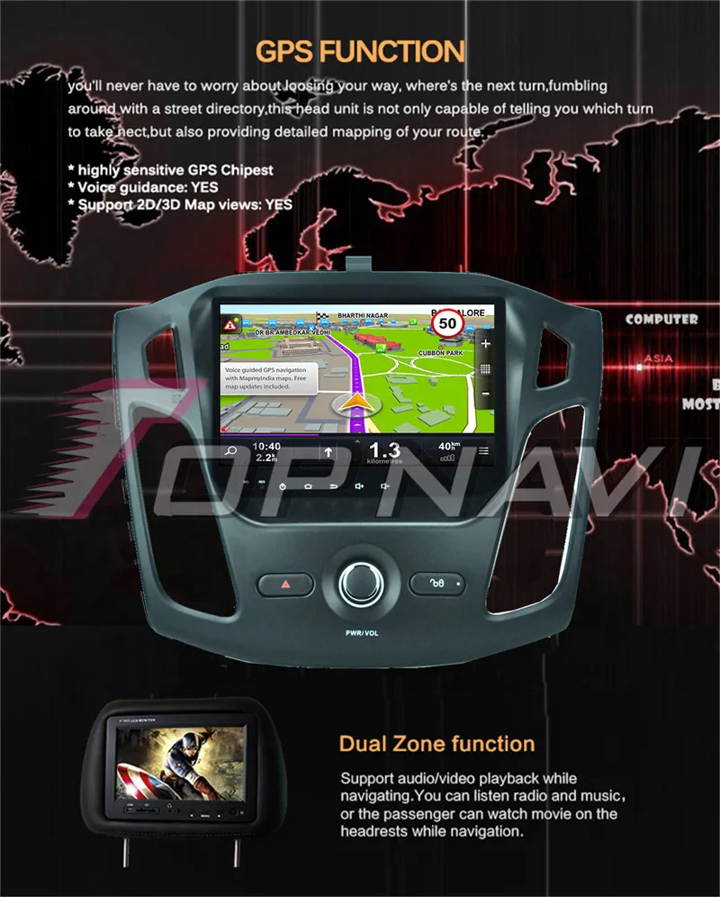 computer steering wheel For Ford Focus 2014 2015