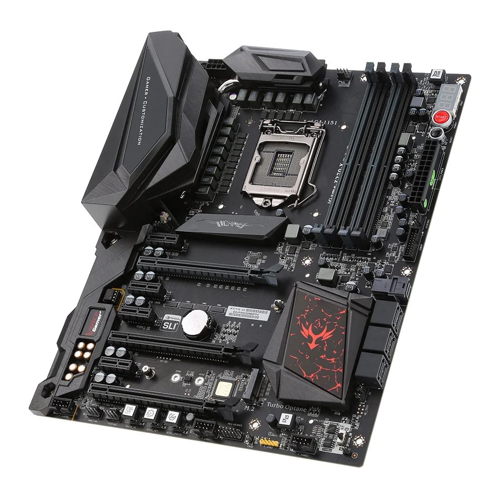 Цветная системная плата iGame Z270 Ymir-X для Intel Z270/LGA1151 DDR4 ATX DDR4 SATA3 USB3.1 M.2 U.2 порты