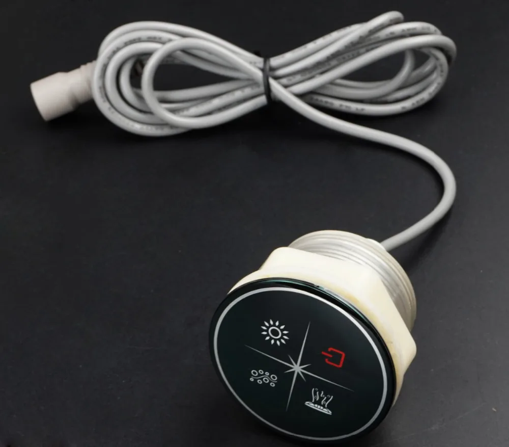 round keypad simple massage bathtub control system,whirlpool controller V-209E