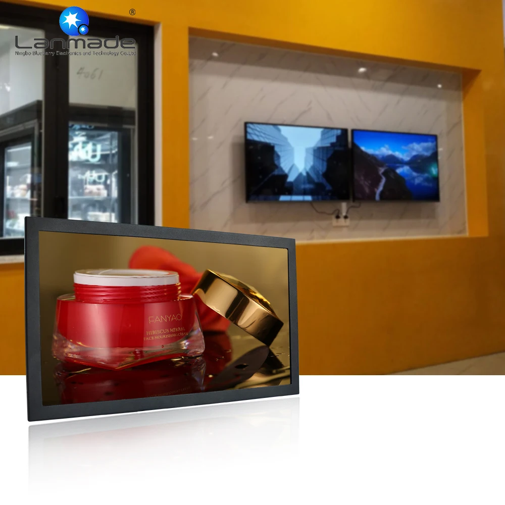 Низкая стоимость авто петля играть Супер 15.6in lcd hd дисплей датчик движения видео