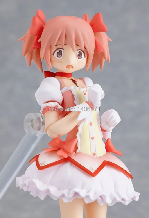 Janpan Anime Figma 110 Madoka Kaname Puella Magi Madoka Magica Pvc