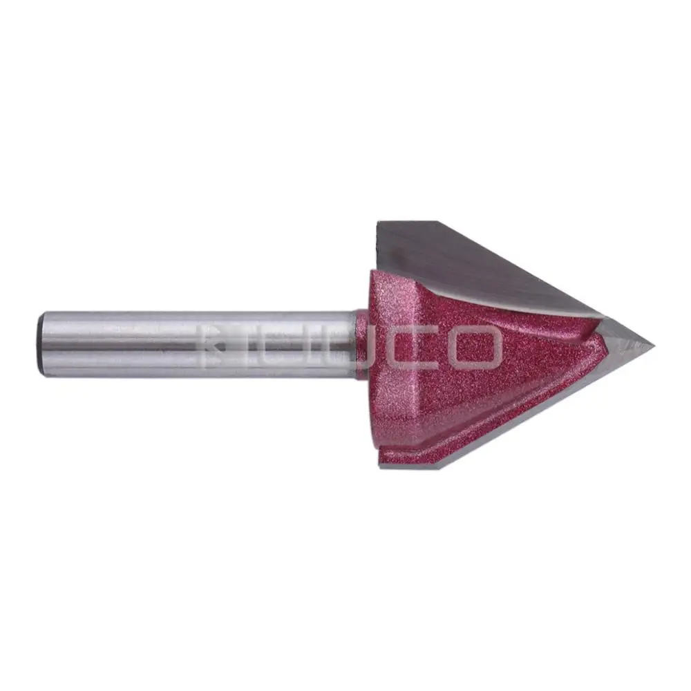 5 шт./лот твердосплавная фреза/60 градусов V Groove Bit/фрезерные инструменты/CNC Tools для