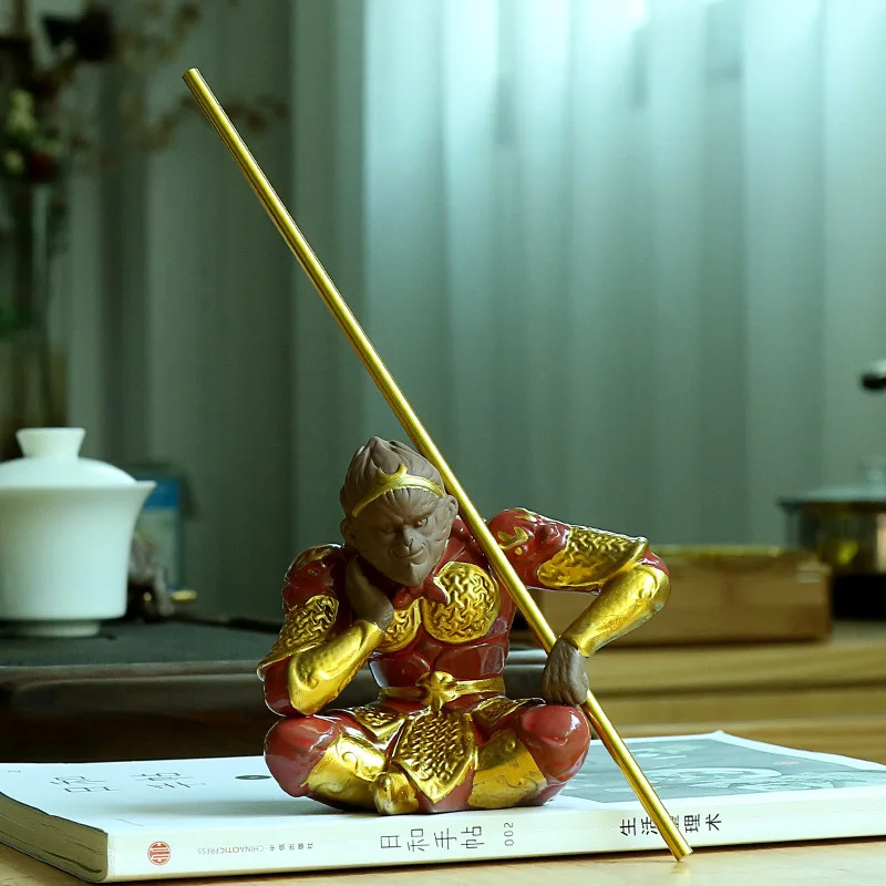 

Car Vehicle mounted ornament Great Sage Sun WuKong Handsome Monkey King Vehicle Home Furnishing Ornament Monkey King WuKong