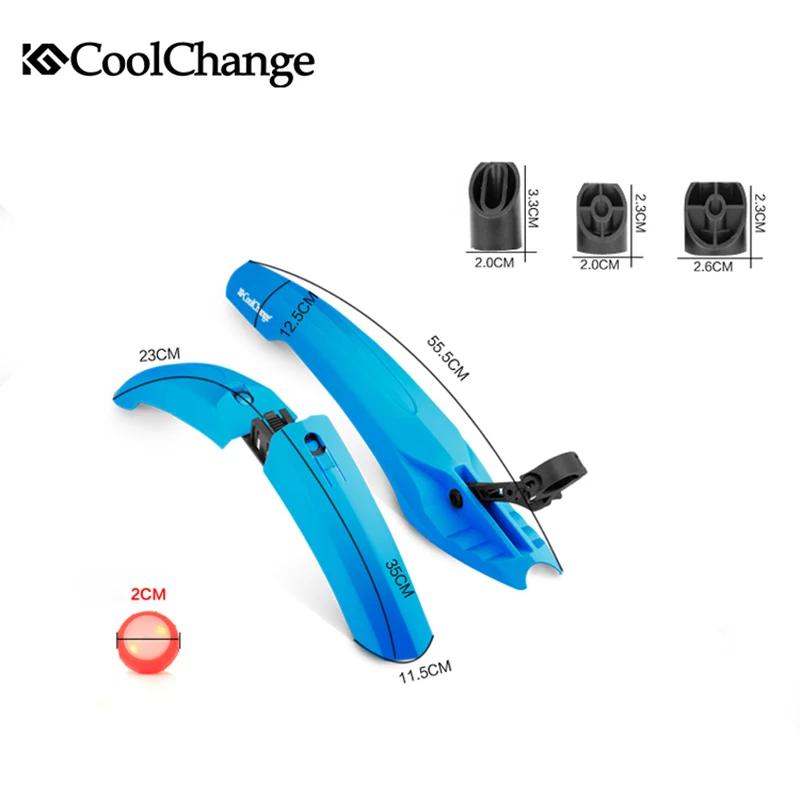 Coolchanger Flectional Горный Велоспорт Передний Задний грязезащитный щиток велосипедный