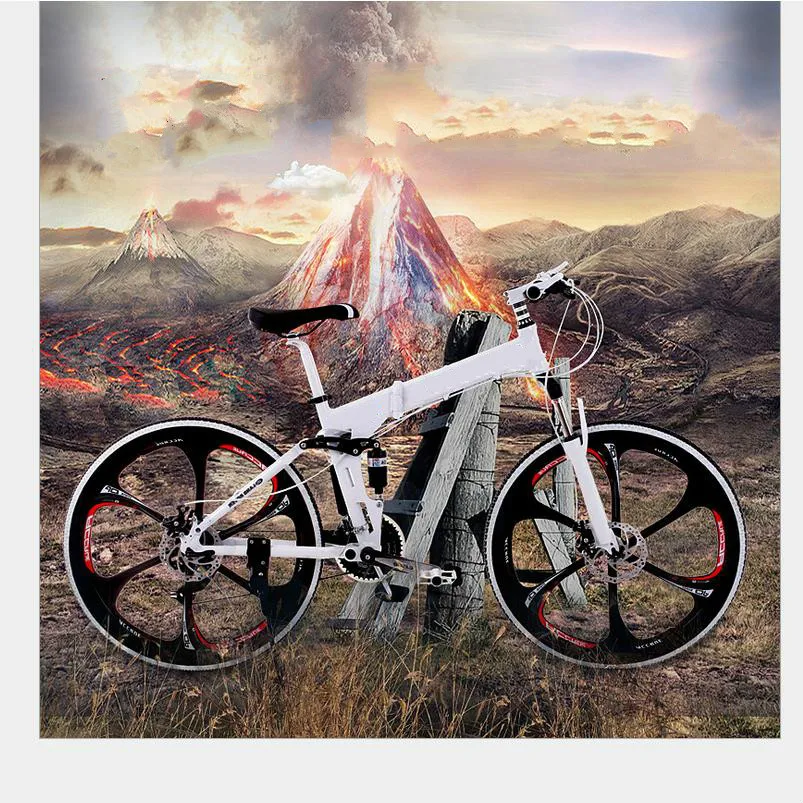 Excellent Kalosse Magnesuim alloy 26*2.125 DIY colors bicycle foldable 21/24/27/30 speed Hydraulic brakes , mountain bike man 2 Excellent Kalosse Magnesuim alloy 26*2.125 DIY colors bicycle foldable 21/24/27/30 speed Hydraulic brakes , mountain bike man 2