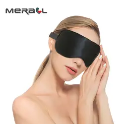 100% чистый шелк Двусторонняя затенение маска для сна маска для глаз патчи для глаз чистый шелк мягкий и удобный глаз патч для женщин