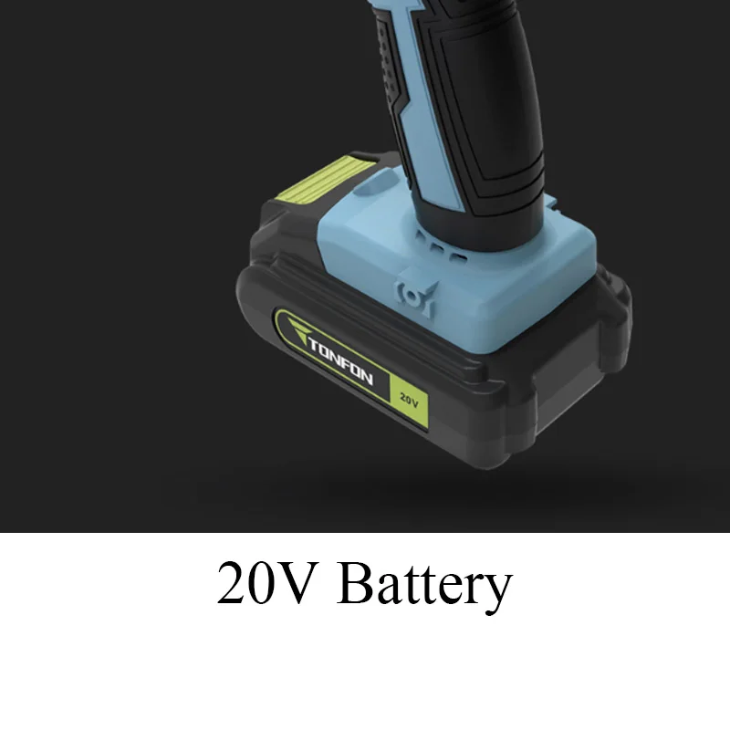 20V Xiaomi Mijia Tonfon Беспроводная электрическая аккумуляторная ударная дрель драйвер питания 12V 1200mAh батарея 2-х скоростная адаптер для розеток европейского стандарта