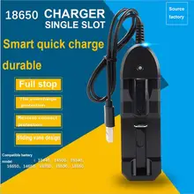Universal Battery Charger for Rechargeable Batteries 10440 18350 18650 16340