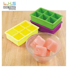 3 шт./лот мороженое DIY Ice Cube поднос квадратной формы Мороженое Плесень Замороженные чайник для жаркого лета питьевой инструмент Кухня Инструменты