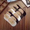 10 pieces = 5 pairs new Cotton men invisible socks men socks  silicone anti - skid, pure color summer socks ► Photo 2/5