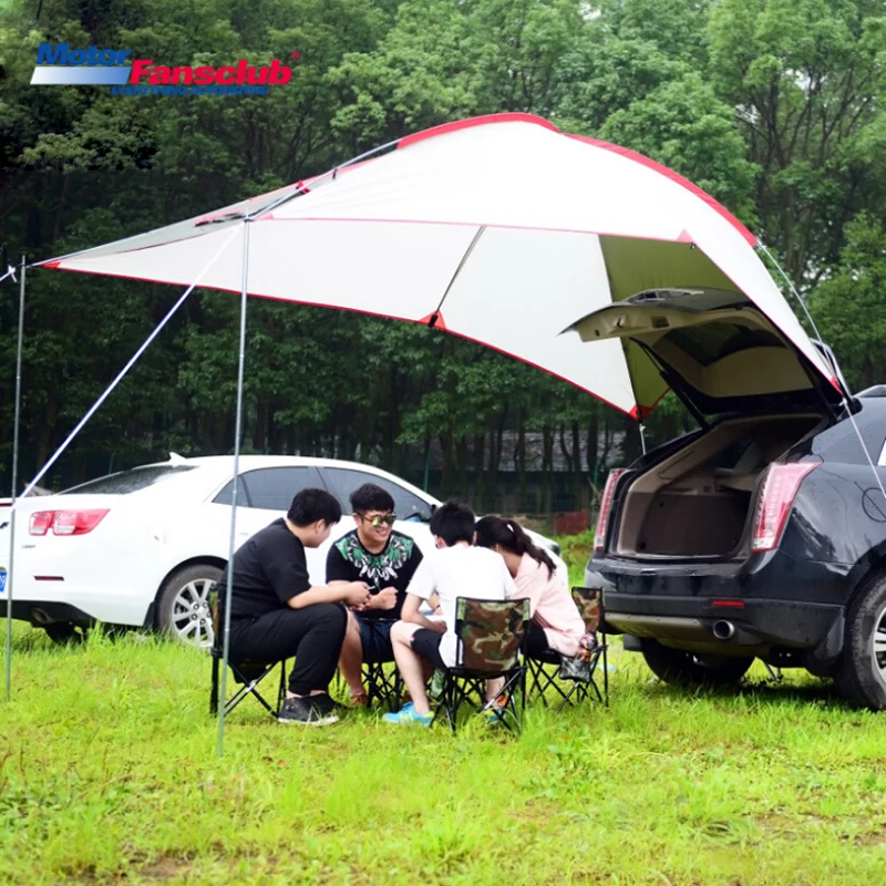 

1pcs Universal Car Cover Sun Shelter Camping Tent Awning Supplies Waterproof 5-8 Person Outdoor Parking Shed Awning Accessories