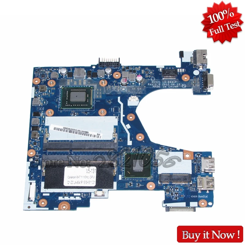 Материнская плата NOKOTION Q1VZC для ноутбука acer Aspire LA 8941P NBSH511001 NB.SH511.001 Celeron 847 CPU DDR3