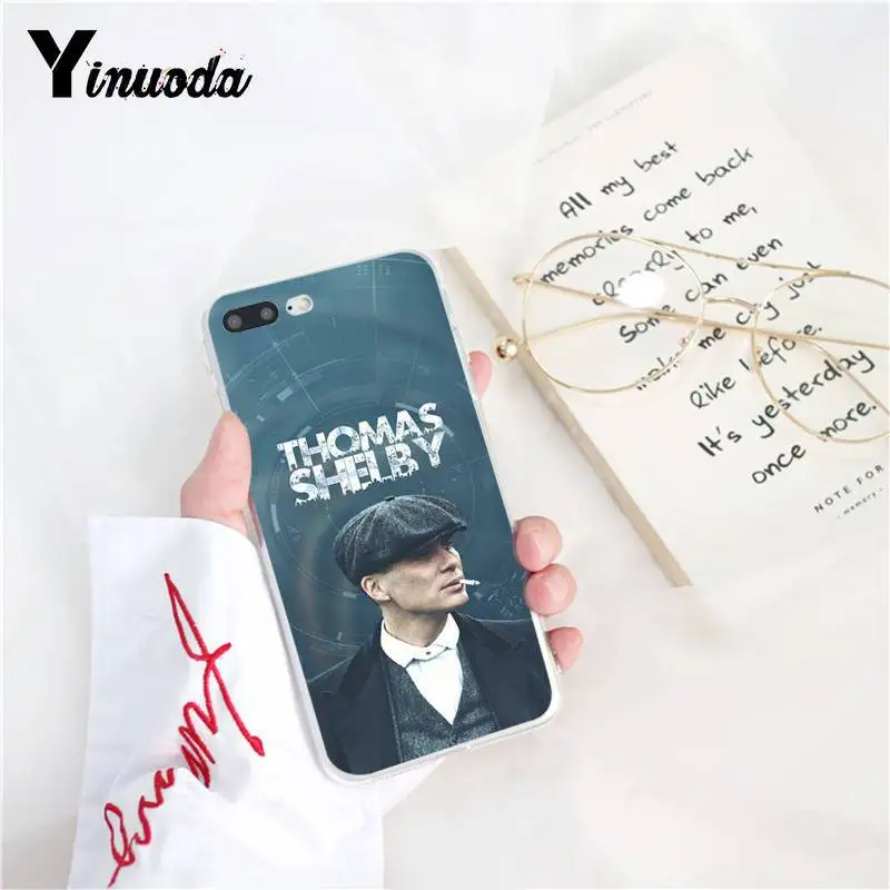 Yinuoda острые козырьки Coque PEAKY blinds шаблон мягкий чехол для телефона для iPhone 8 7 6 6S Plus X XS MAX 5 5S SE XR 11 11pro 11promax