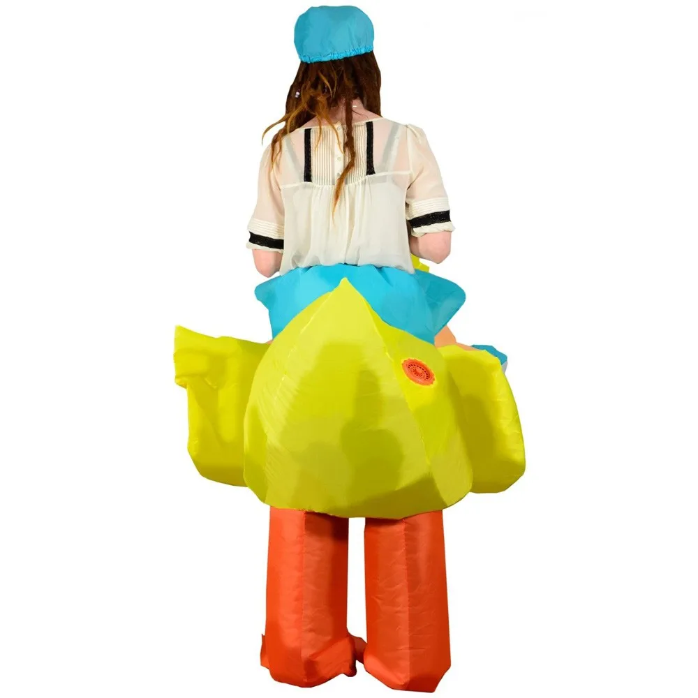 Cosplay&ware Disfraz Adulto Inflatable Duck Costume Mascot Halloween Anime Cosplay Women -Cosplayware Store