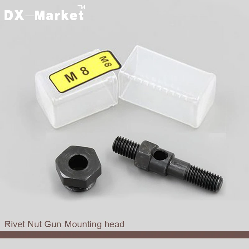 Rivet Nut Gun riveting tool , high strength tools with wrench and mounting head M3 M4 M5 M6 M8 M10 M12 4