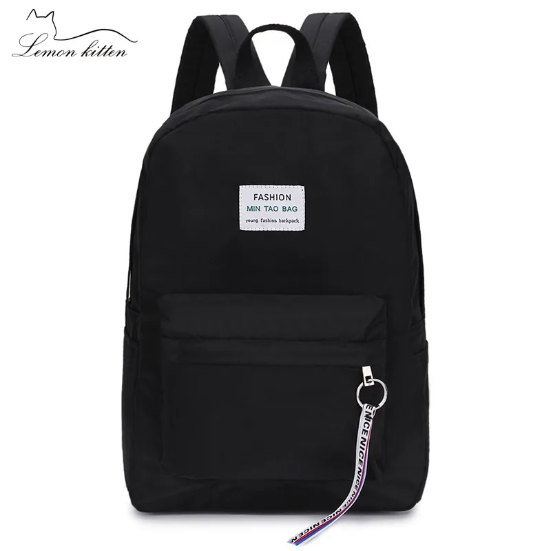 

Fast Delivery New Japan Ring Women Backpack Travel Backpack Female Girl Women Mochilas Bagpack Shoulder Bag 2019