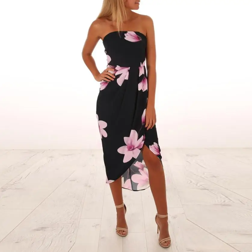 

Dress Women Round Neck Sleeveless Dress 2018 Summer Casual Dress Knee-length sleeveless tight-fitting new Fashion G40