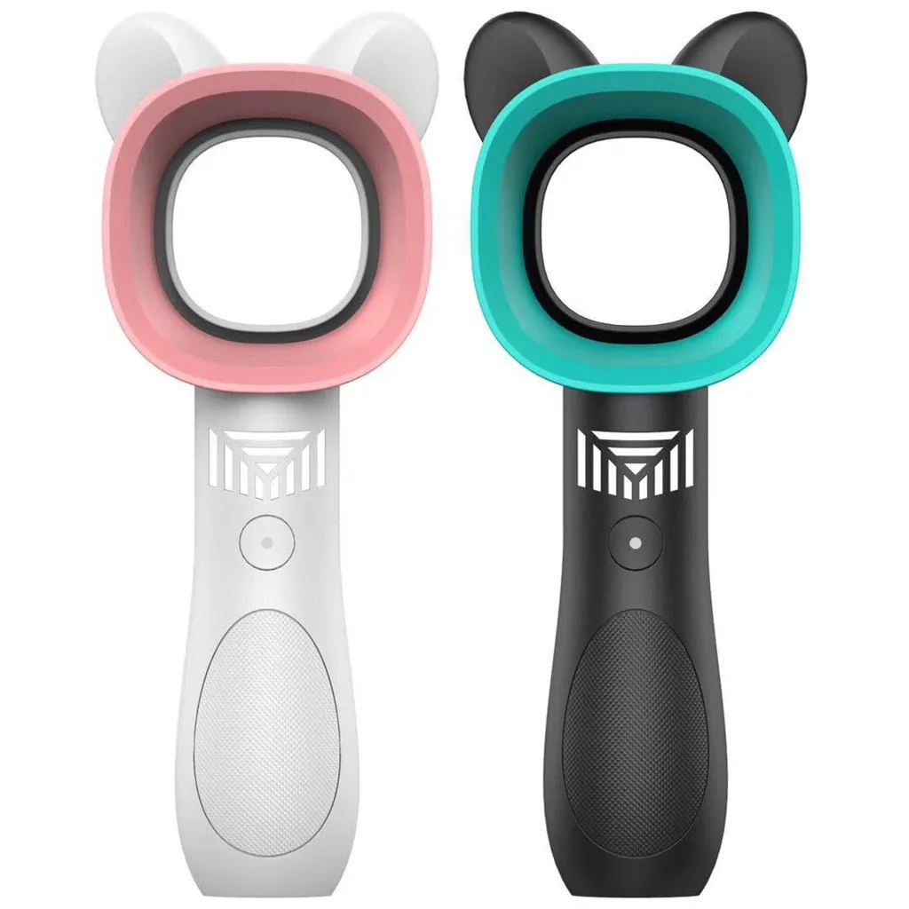 

Ouhaobin Mini Fan 2000mAh Rechargeable USB Fan Portable Handheld Fan 3 Speeds Mini USB Handy Small Desktop USB Cooling Fan 524#2