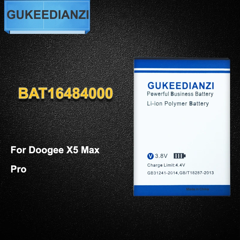 

BAT16484000 100% New 4000mAh Li-ion Battery For Doogee DOOGEE X5 Max Pro Replacement Lithium Polymer Batteries Bateria